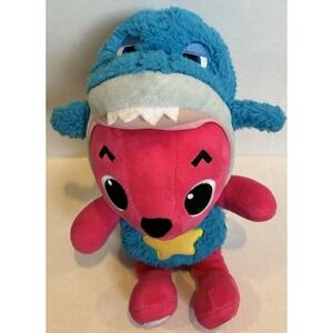Pinkfong Baby Shark Plush Doll 12" Stuffed Animal Blue Pink